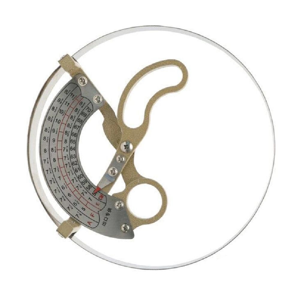 Compact Cap Size Measuring Tool Scissor Type Compass Hat Caliper for Head Circumference Ruler Manual Mesuirng Tool