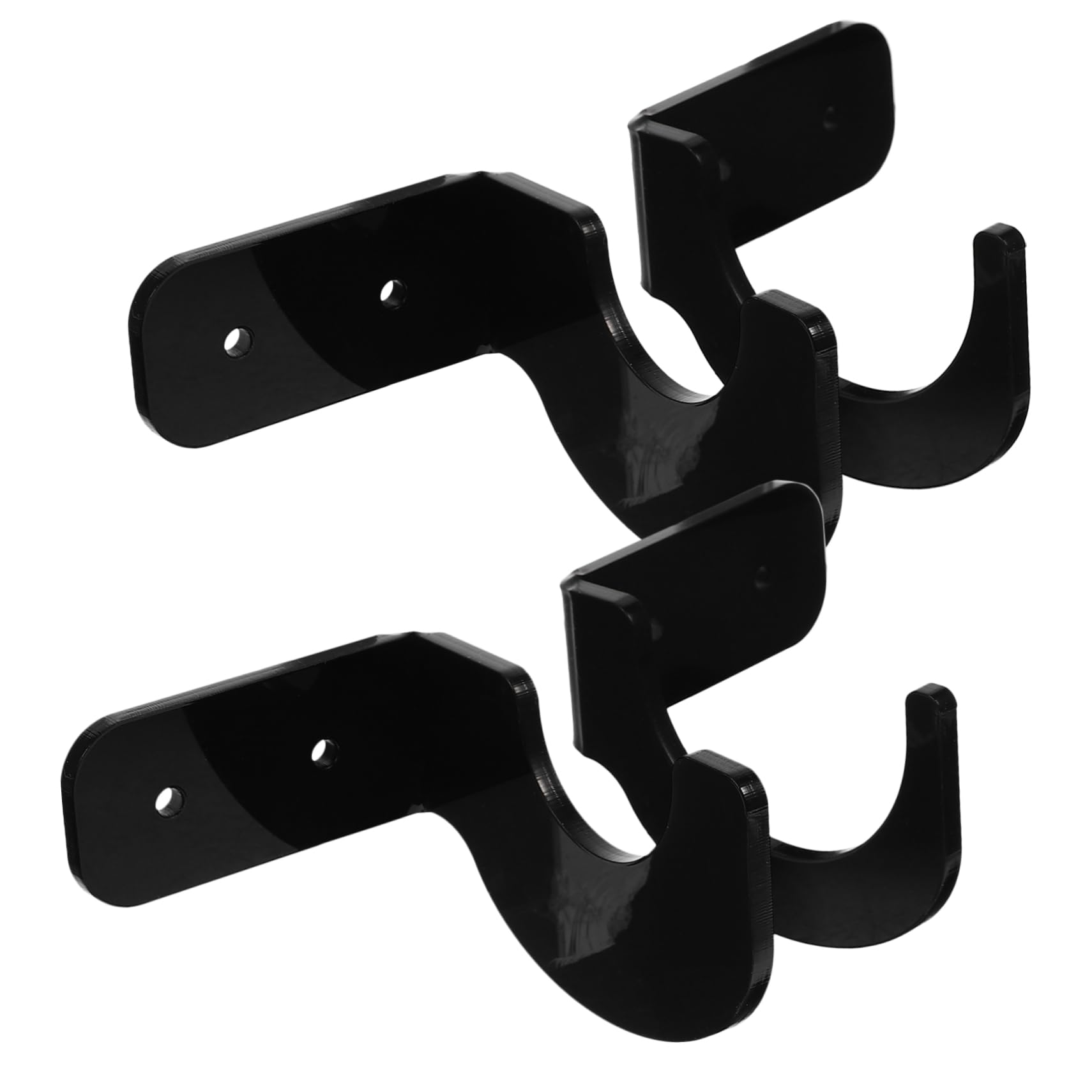 Abaodam Bat Hanger Rack Acrylic Baseball Bat Holder Stand Display Decorative Home Rack