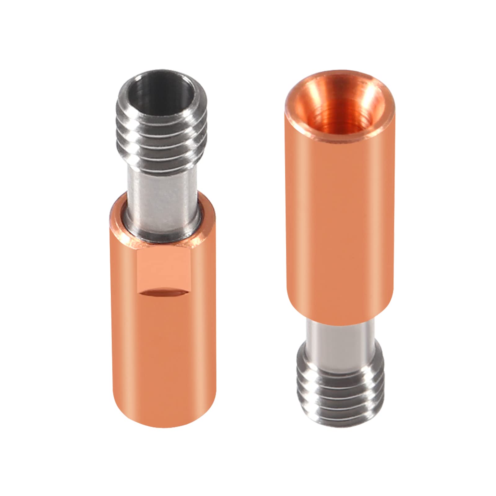 AEDIKO 2pcs 4.1 Bore Titanium Alloy and Copper Throat Nozzle for Ender 3 V2,Ender 3 Pro,CR10 Series 3D Printer Hotend (B09W4LP663) Amazon Price History, Amazon Price Tracker