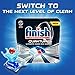 Finish All In 1 Gelpacs, Orange 54 Tabs, Dishwasher Detergent Tablets (Pack of 4)