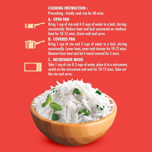 Image of Superb 1 Kg | India's First Cholesterol-Free Basmati Rice Brand | Redefining Healthy Eating | Rich in Aroma & Flavor