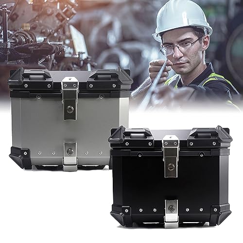 Baúl superior para motocicleta de 55L estanco para solucionar la falta de equipaje 2