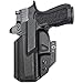Tulster Oath IWB Kydex Holster fits: Sig Sauer P320 Compact/Carry/X-Series 9/40 | Optic Compatible Inside The Waistband Appendix Concealed Carry