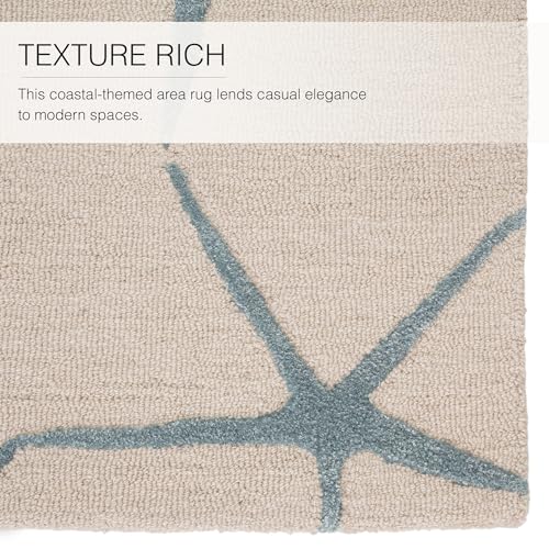 Image of Hand Tufted Wool Carpets Anti Shedding Rug Modern Carpets for Living Room Size 8x10 Feet