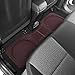 Motor Trend FlexTough Floor Mats for Cars, Burgundy Deep Dish All-Weather Car Mats, Waterproof Trim-To Fit Automotive Cars Trucks SUV, Universal Liner Accessories