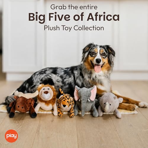 Juguete Mordible Sonoro P.L.A.Y. Leopardo para Perros miniatura 5