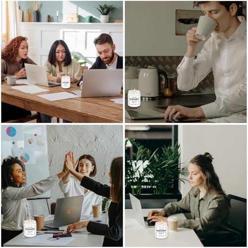 Homsolver Heartfelt Farewell Candles - Unique Retirement Gifts for Women, Perfect Going Away Gifts for Coworkers and Friends - Image 6