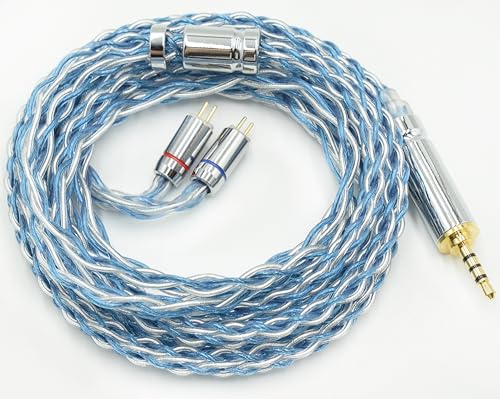 �yJSHiFi-Freedom�z2pin2.5mm���P�[�u�� 8�c�⃁�b�L �t���b�g2pin�C���z���A�b�v�O���[�h�P�[�u�� 2.5mm�C���t�H�������P�[�u�� (2pin2.5mm)