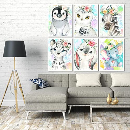Icechen Paint By Numbers For Kids Ages 8-12,Paint By Number For Kids Beginners,Diy Cartoon Animals Oil Painting For Home Wall Decor #TOP4