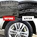 Car Scratch Repair Polish Rubber Restorer Tire Shines Pastes Interior Against Fade Formulas Scratch Repair for Vehicles Automotive Interior Renewal