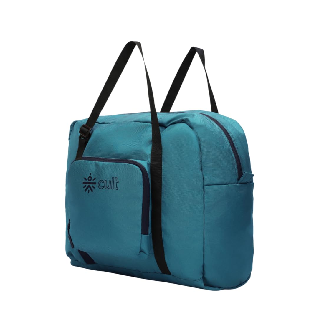 cult Foldable Travel Duffle Bag 30L – Water-Resistant, Lightweight Gym & Travel Bag with Shoulder Strap & Utility Pocket – Compact, Durable Polyester Duffel for Men & Women Teal