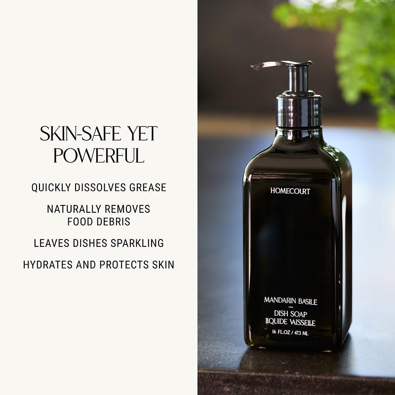 Homecourt Cece Dish Soap, Dishwashing Liquid with Clean Ingredients, Non-Toxic Dish Soap Liquid, Safe for People and Pets - 16 oz, 2.0 - Image 3