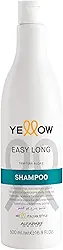 Yellow Easy Long Shampoo – Para crescimento mais rápido dos cabelos – Cabelos mais fortes – Limpa suavemente e atua no folículo - Qualidade profissional de salão 500ml