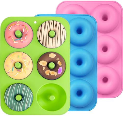 Heart Shaped Cake Pans Ozera 2Pack Donut Bakng Pan NonStck Donut
