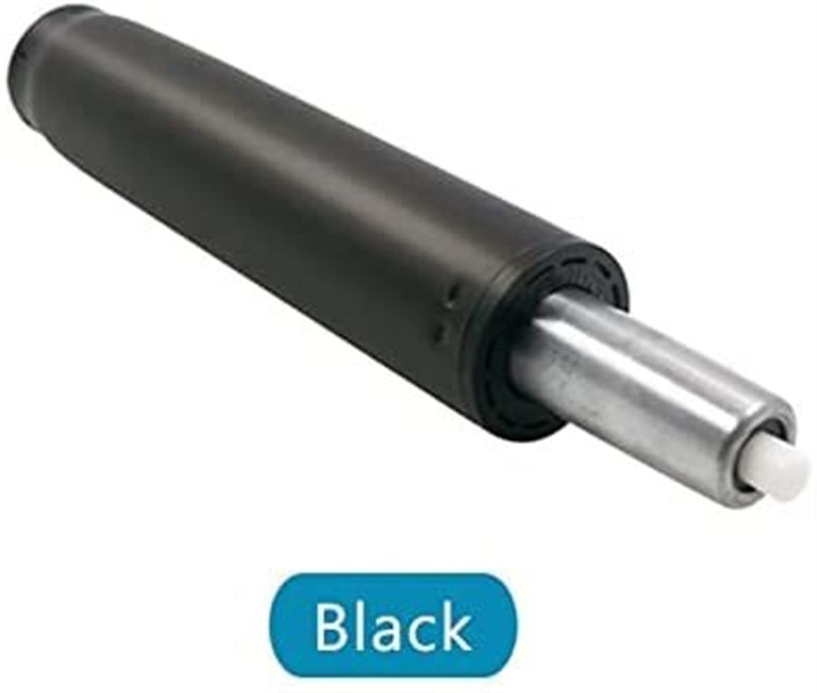 Elevador de Gas Recto Resorte neumático del pistón de la Silla de la Oficina del pistón de la amortiguación del Asiento del Elevador de Gas del Cilindro neumático Cilindro de Repuesto(Black)