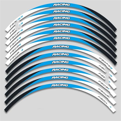 Reflective Motorcycle Accessories Wheel Sticker Inside of Hub Decals Rim Stripe Tape for F900XR F900 XR F 900 XR F900xr(Set Meal 6)