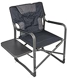 ✓ Campingstuhl XXL Tragkraft insgesamt 180KG ✓ Ausklappbarer Tisch ✓EXTRA breite Sitzfläche ✓ MAXIMALER KOMFORT bei MINIMALEM Gewicht ✓ zusätzliche Polsterungen für hohen Sitzkomfort