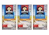 Quaker Suave y Cremoso Cereal de Trigo - Creamy Wheat Cereal Farina, (3 Pack, Total of 48oz)