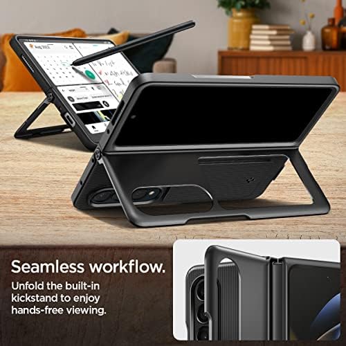 Spigen Neo Hybrid S Case Compatible with Samsung Galaxy Z Fold 4 5G - Black