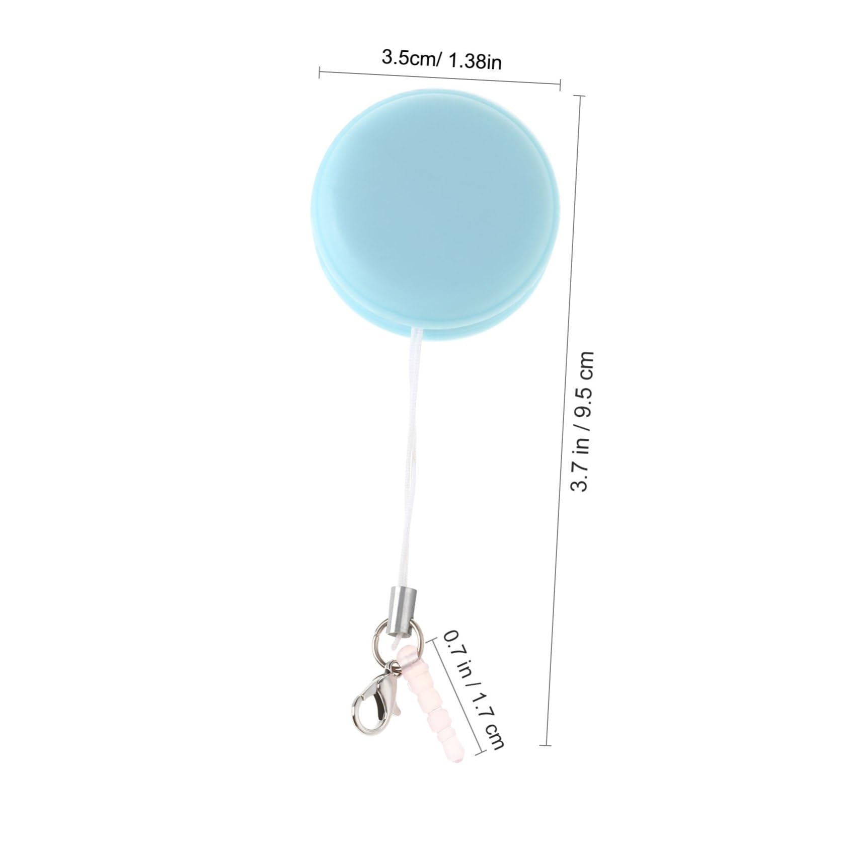 ORFOFE 4piezas Limpiador De Pantalla De Teléfono Macaron Unidades Limpieza Doble Cara Herramienta De Limpieza Con Hebilla Para Celulares y Tablets
