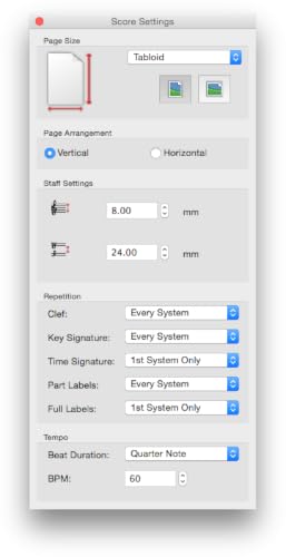 Crescendo Music Notation Software for Mac for Music Score Writing and Composing [Download] - Thumbnail 5