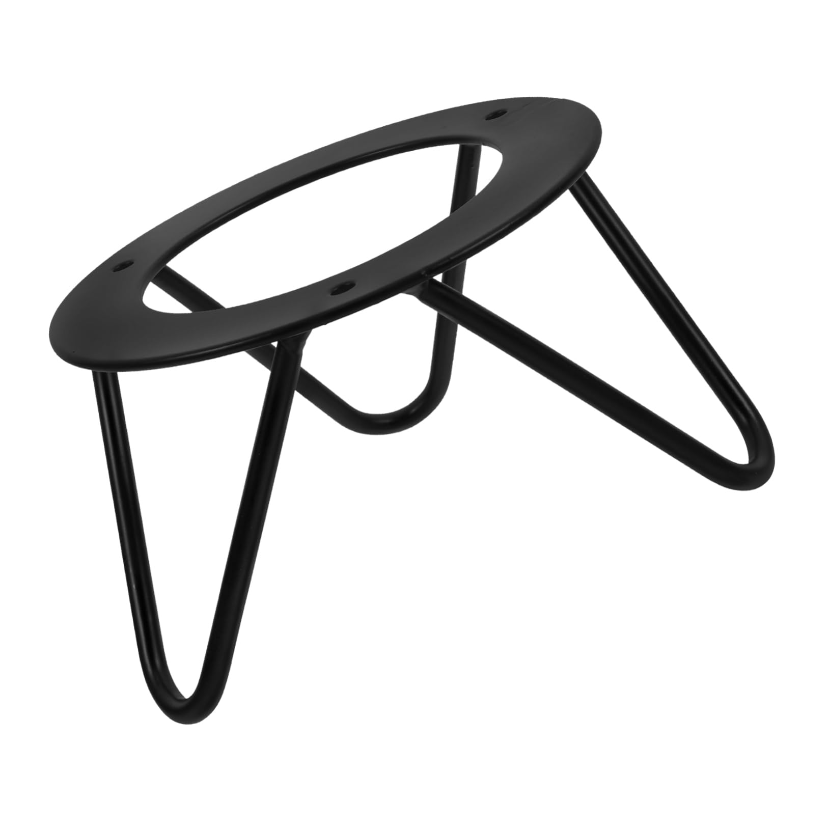 OUNONA Easy Install Iron Bracket Metal Stand for Fruit Plate Display and Attractive for Home