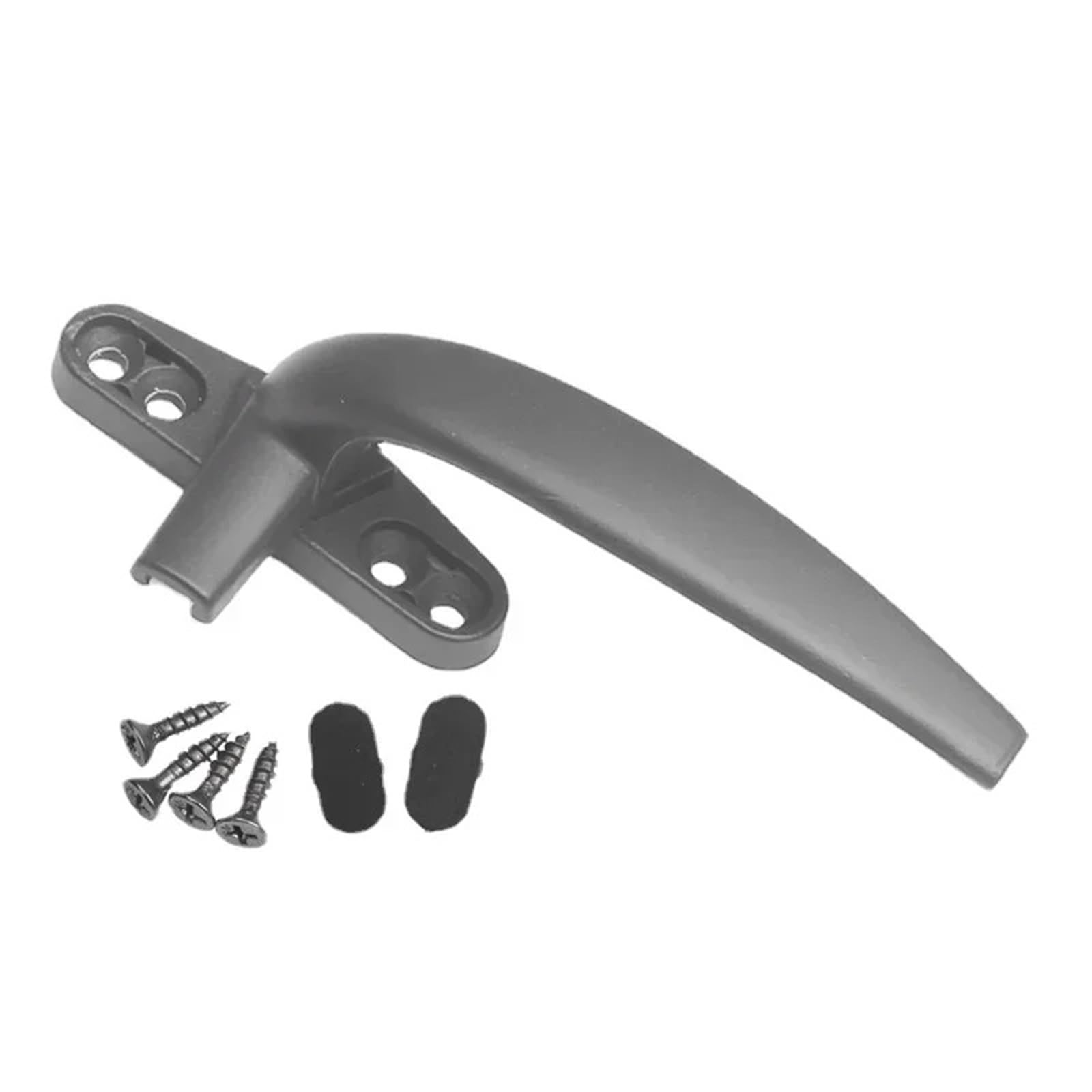 MRKU Poignée de fenêtre 1 pièce en Alliage d'aluminium, Type 50, pour Porte et Ouverture, Boucle de Verrouillage en Forme de 7, Accessoires de quincaillerie pour Verre