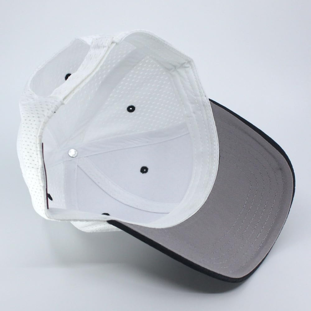 Plain Pro Cool Mesh Low Profile Structured Adjustable Baseball Cap - Image 5