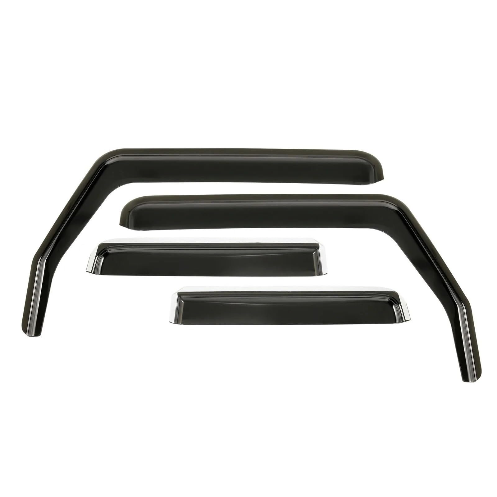 Side Window Awnings Exterior Weather Shield Shelters Wind Rain Shade Visor Guard Deflector