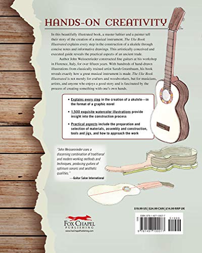 The Uke Book Illustrated: Design and Build the World's Coolest Ukulele