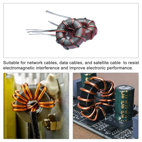Transformador toroidal QUARKZMAN con ferrita para redes domésticas estables 6