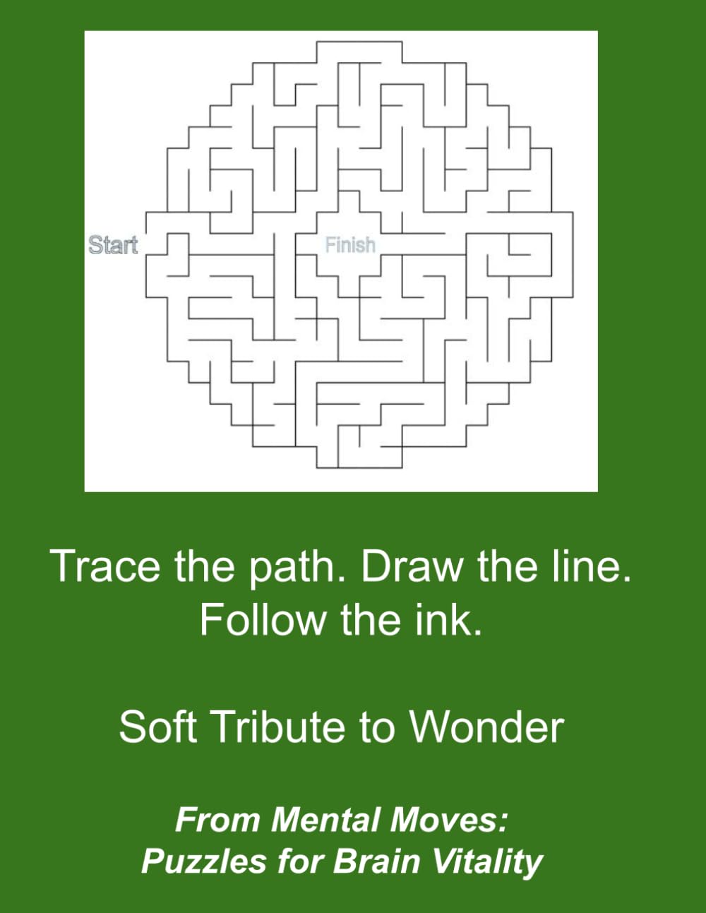 Soft Tribute to Wonder (Mental Moves: Puzzles for Brain Vitality)
