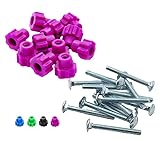 Fasten Tight Pet Carrier Fasteners - Pink 16 Pack (Long 1-3/4