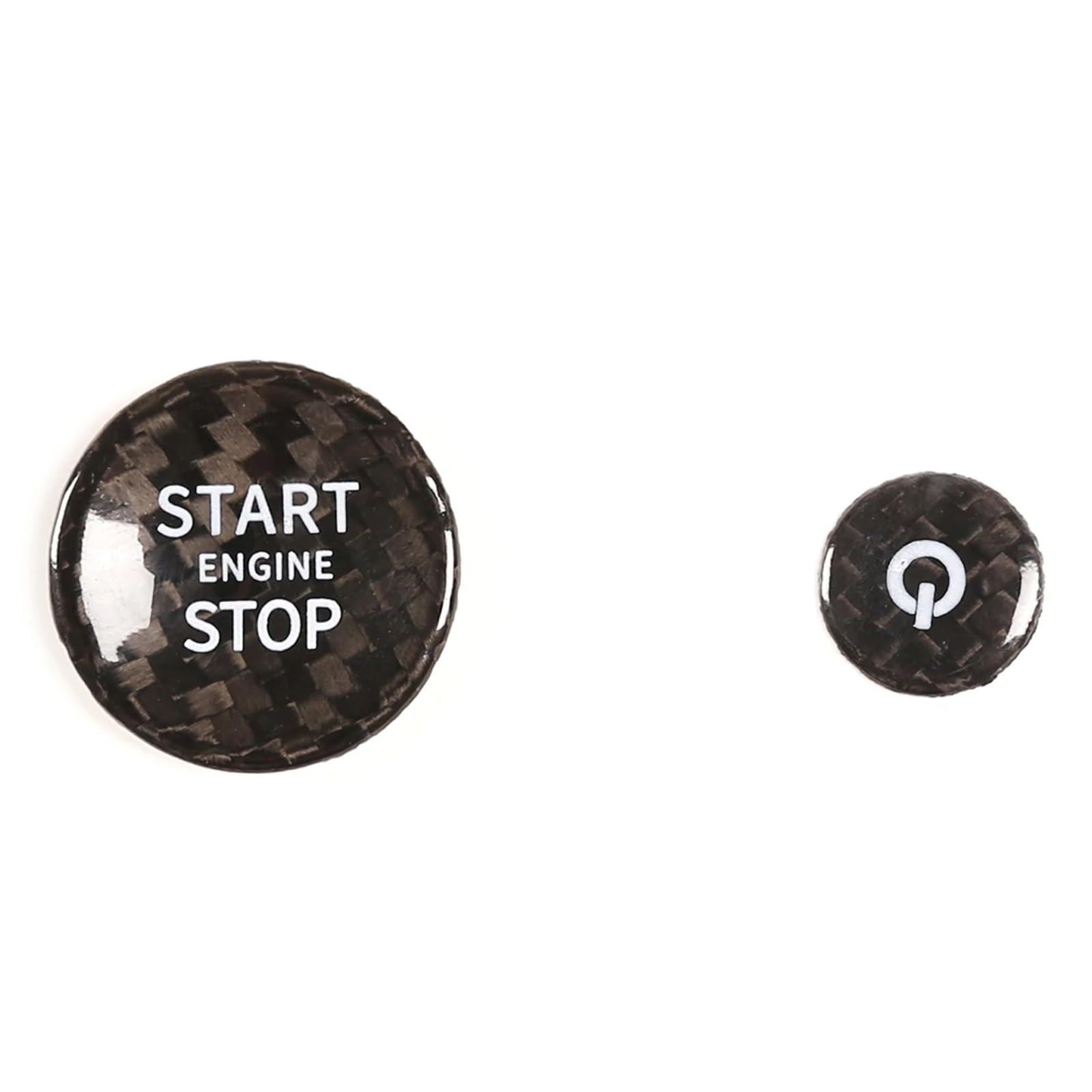 Car Button Mouldings Compatible with Range for Rover for Vogue L460 for Sport 2023 2024 Start Stop Button Sticker Car Accessories