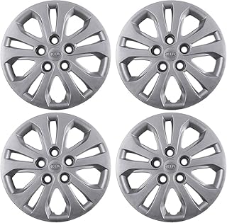 Full Rim Cover Set, 15in Aerodynamic 4 Pcs Lightweight - Cerrato - Silver