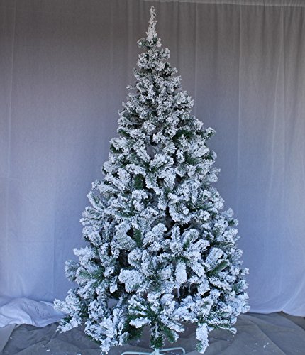 Perfect Holiday Christmas Tree, 7', Flocked Snow