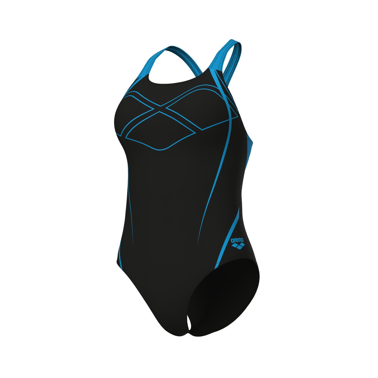 Arena W Arena Graphic Swimsuit Swim PRO Back Intero Donna (Pacco da 1)