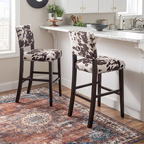Linon 14061UDD01U Udder Madness Corey Bar Stool thumb #5