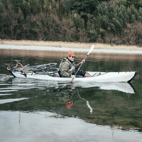 Oru Kayak Beach Folding Portable Lightweight Kayak - for Day Trips, Picnics, and Casual Fun with Family and Friends