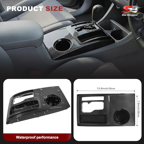 Panel Central de Palanca Carbon Fiber para Toyota Tacoma 2005-2015 miniatura 4