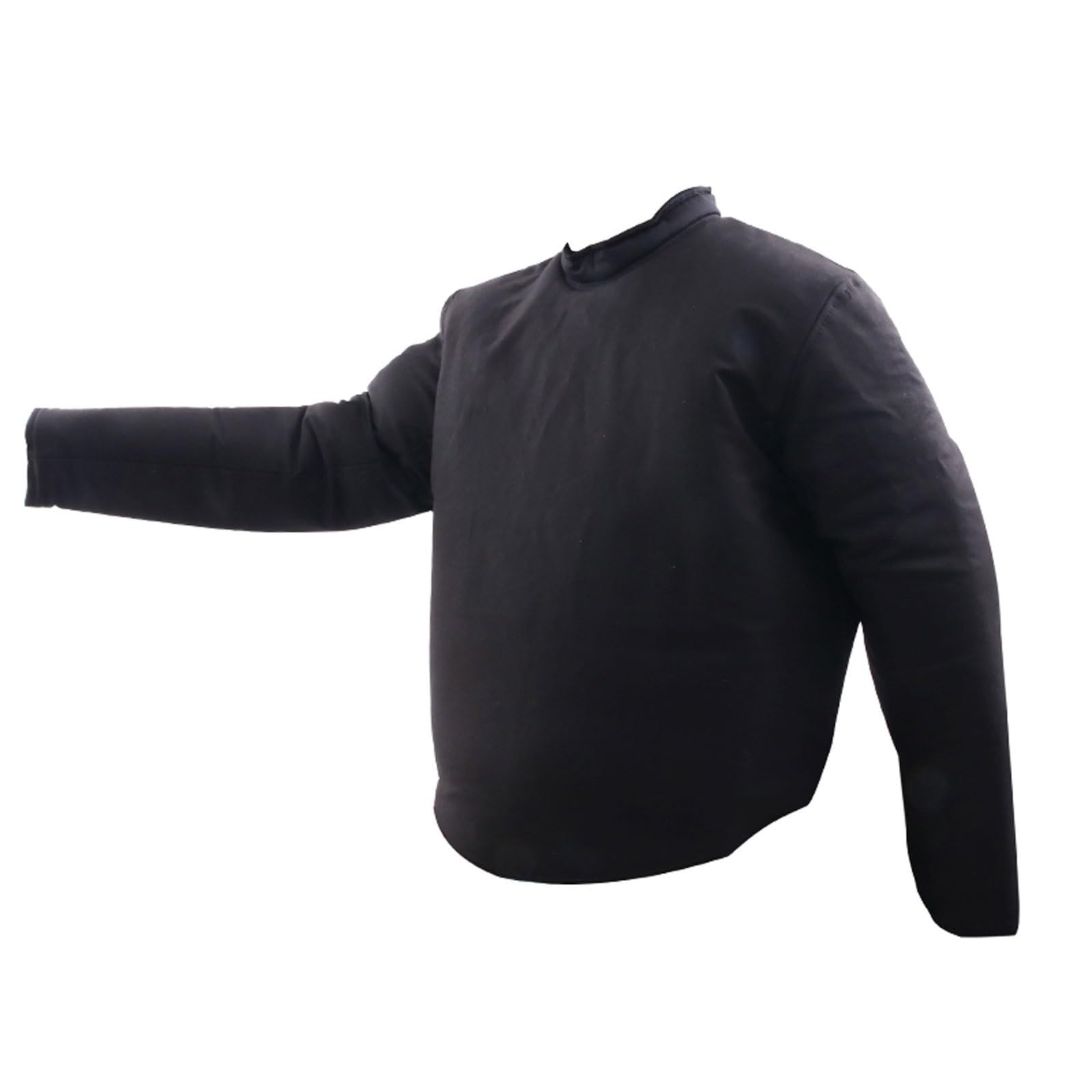 RJPzidK Fencing Coaching Canvas Long Sleeve Jacket Fencing Jacket Fencing Training Protective Suit(M)
