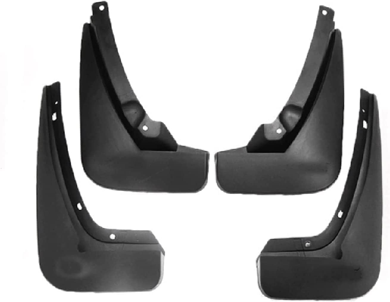 RSCBB 4 Pcs Car Mud Flaps Splash Guards for Jaguar XF X260 2016~2019, Easy Installation Mudguards Front Rear Mud Flaps Splashproof Waterproof Car Accessories