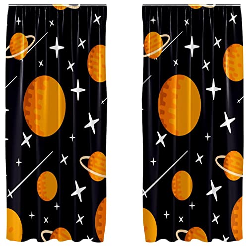 Cortinas ligeras infantiles de estrellas para alegrar cuartos oscuros 2