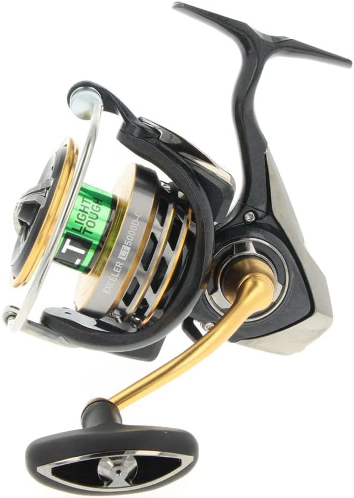 Moulinet Daiwa EXCELER LT 2017-250, 5000DCXH, 5.2, 87, Nylon 0,40/150 tresse 0,22/300, 12