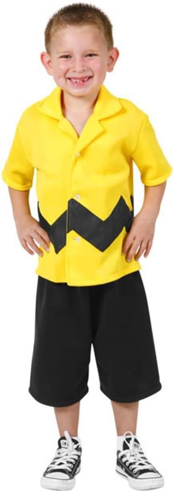 Kid's Charlie Brown Costume (Size: Medium 8-10)