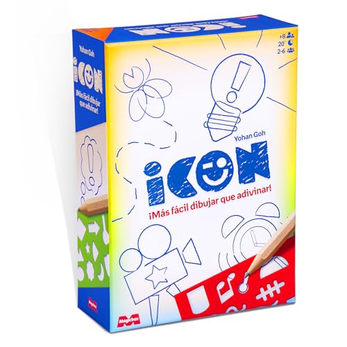 MAGICBOX Icon   Juego de Mesa de Dibujo | Party Game para Jugar con Amigos y Familia   De 2 a 6 Jugadores | Diversión y Risas Aseguradas | A Partir de 10 años