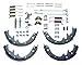 Crown Automotive Brake Shoe Service Kit Brake, Multi Colors