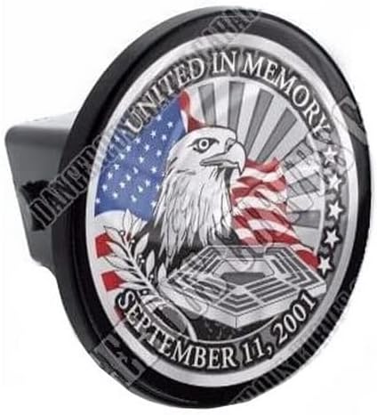 Class III 3 Truck & SUV 2" Tow Hitch Receiver Insert Plug for 911 9 11 in Memory Model-PYT-8888-3712