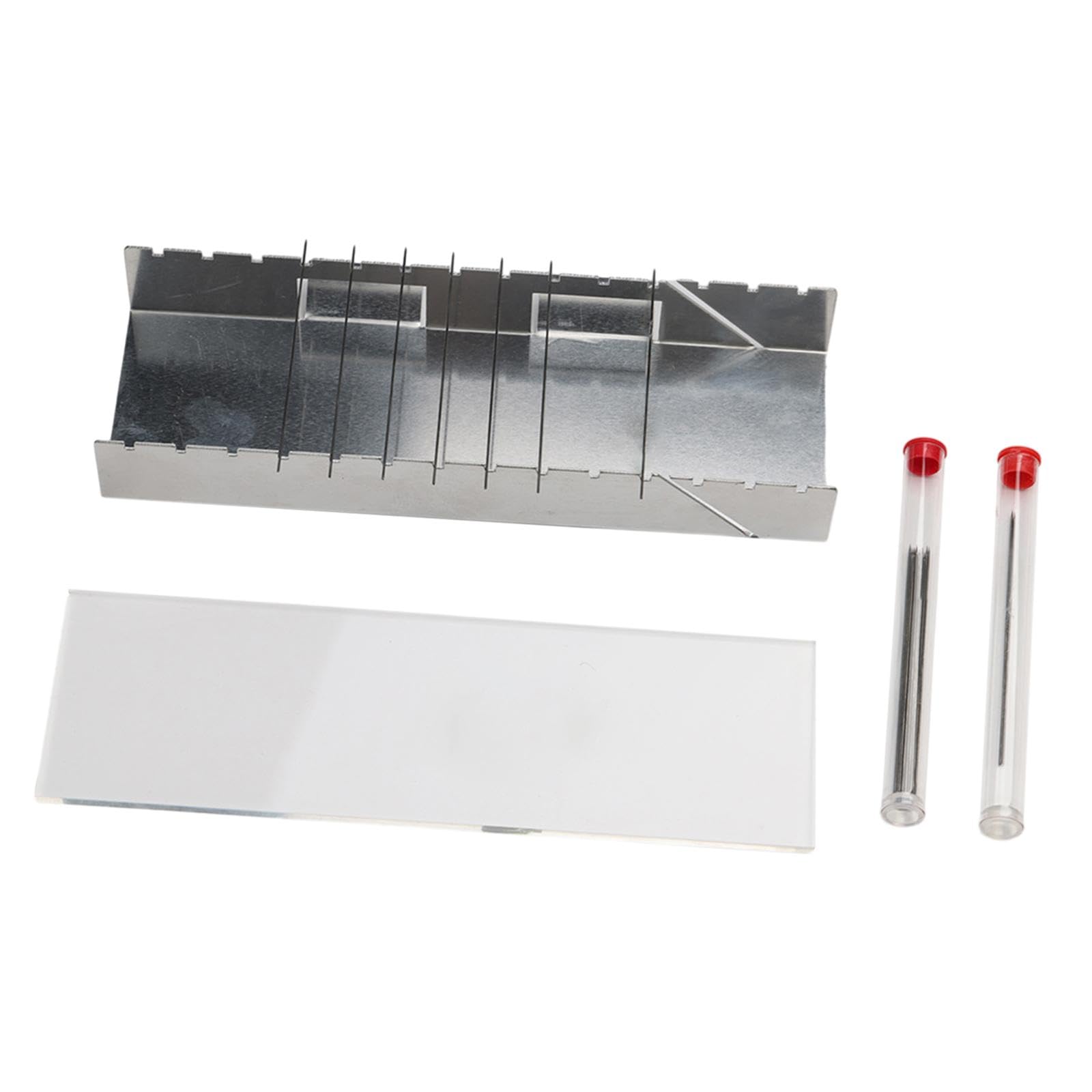 Juego de 5 soportes acrílicos para hornear con cuentas, soporte de aluminio, herramientas de arcilla polimérica