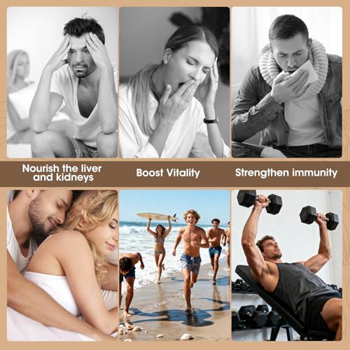 Ginseng Five Treasure Kidney Tea, Natural Cleanse Tea with 5 Precious Ingredients, Kidney Cleanse Detox & Repair for Men & Women, Chinese Herbal Tea Bags(10g x25pcs)